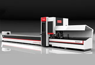 2020 New design Tube Fiber Laser Cutting Machine 3 Chucks Tube Fiber Laser Cutting Machine