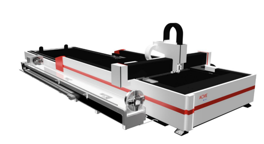 Sheet Metal And Tubes Fiber Laser Cutting Machine In China