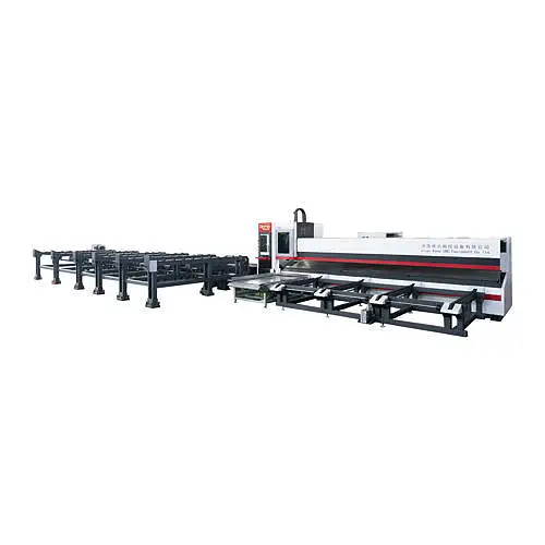 Fast speed CNC 1500w laser tube cutting machine from China factory