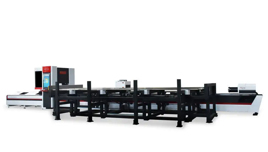High Quality fiber laser tube Cutting Machine in China factory