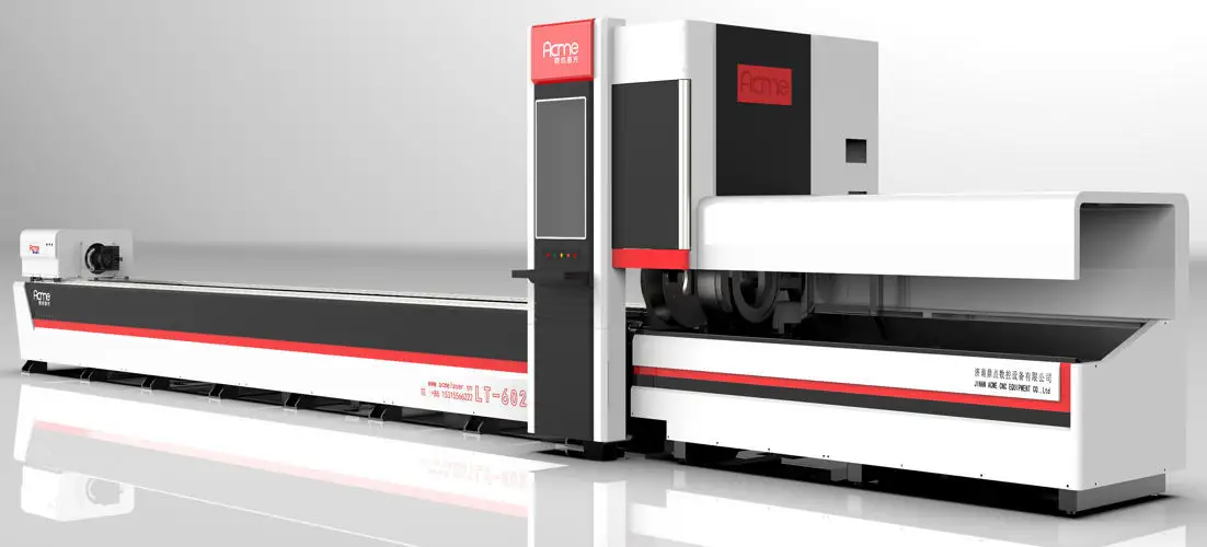 High Quality Steel tube laser cutting machine in China