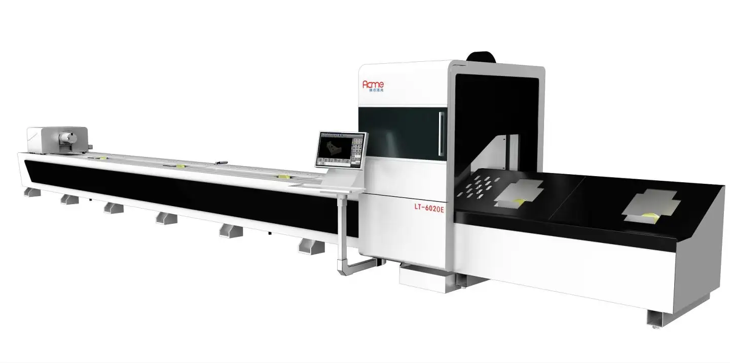 Machine économique de coupe de tubes laser lt6025e