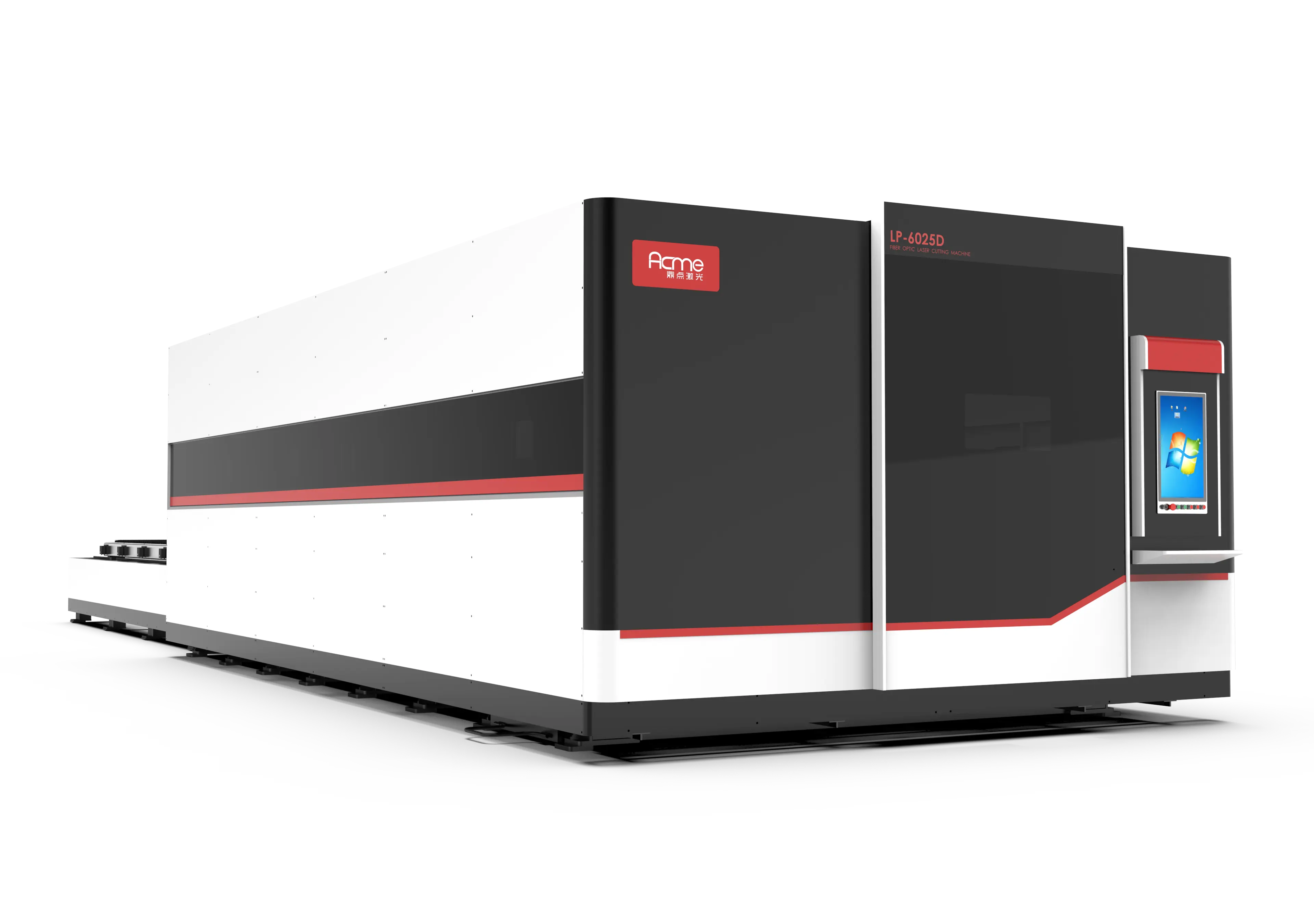 Machine de coupe laser intelligente de haute précision CNC double banc de travail
